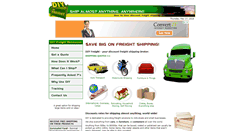 Desktop Screenshot of cheapshippingrates.com